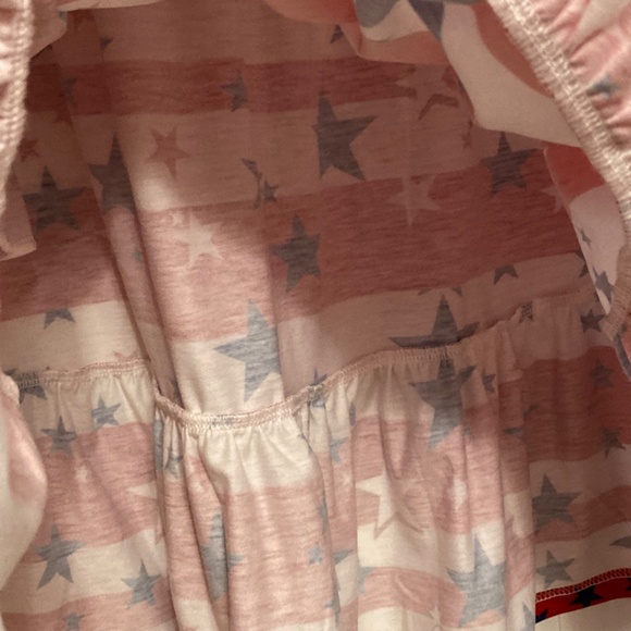 Summer dress in Stars & Stripes sz L - Picture 7 of 7